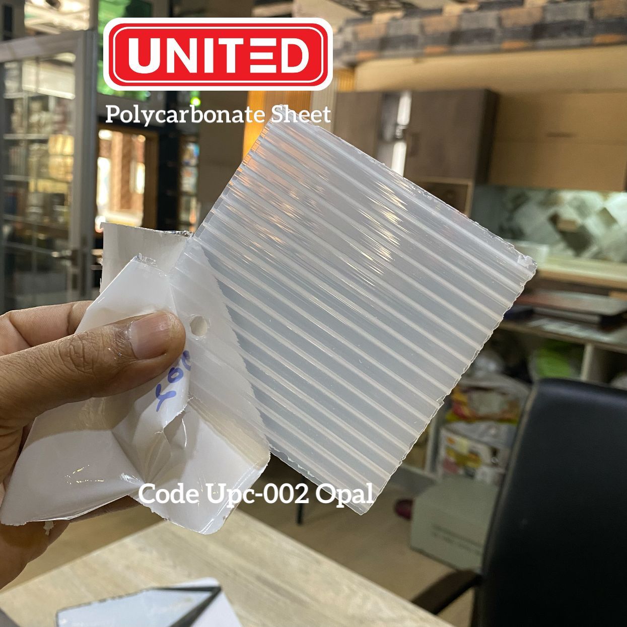 United Polycarbonate Multiwall Sheet Clear (Upc-002) Opal
