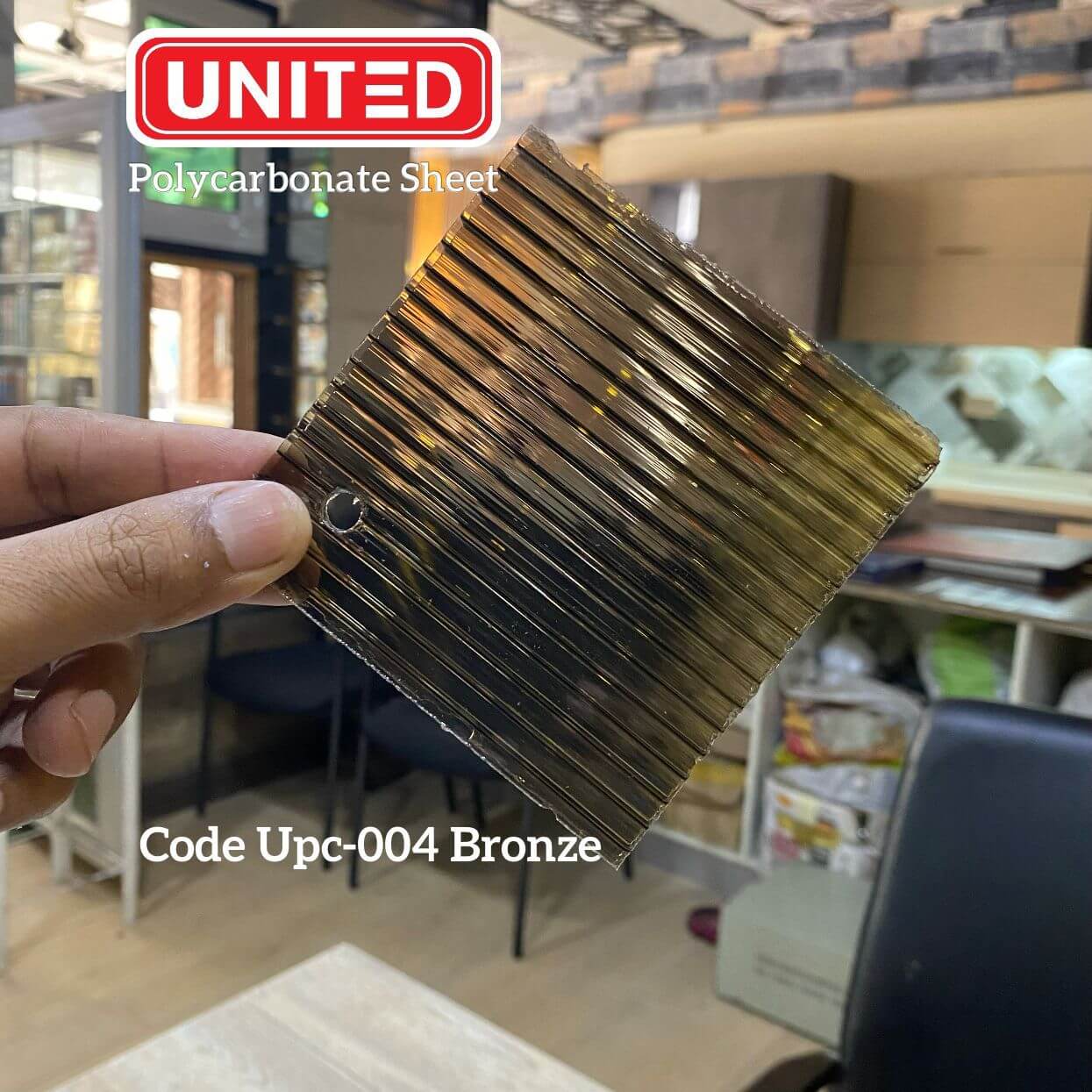 United Polycarbonate sheet Multiwall Bronze